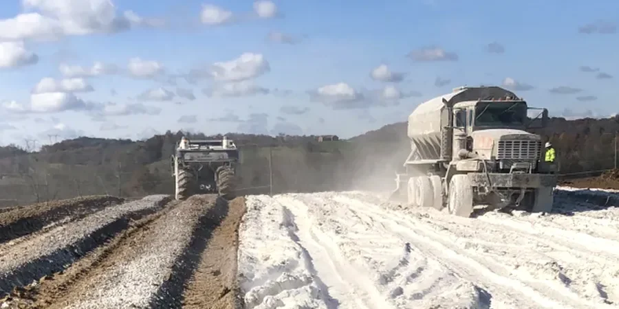 Illustrative image of Soil stabilization for roads in Ballarat